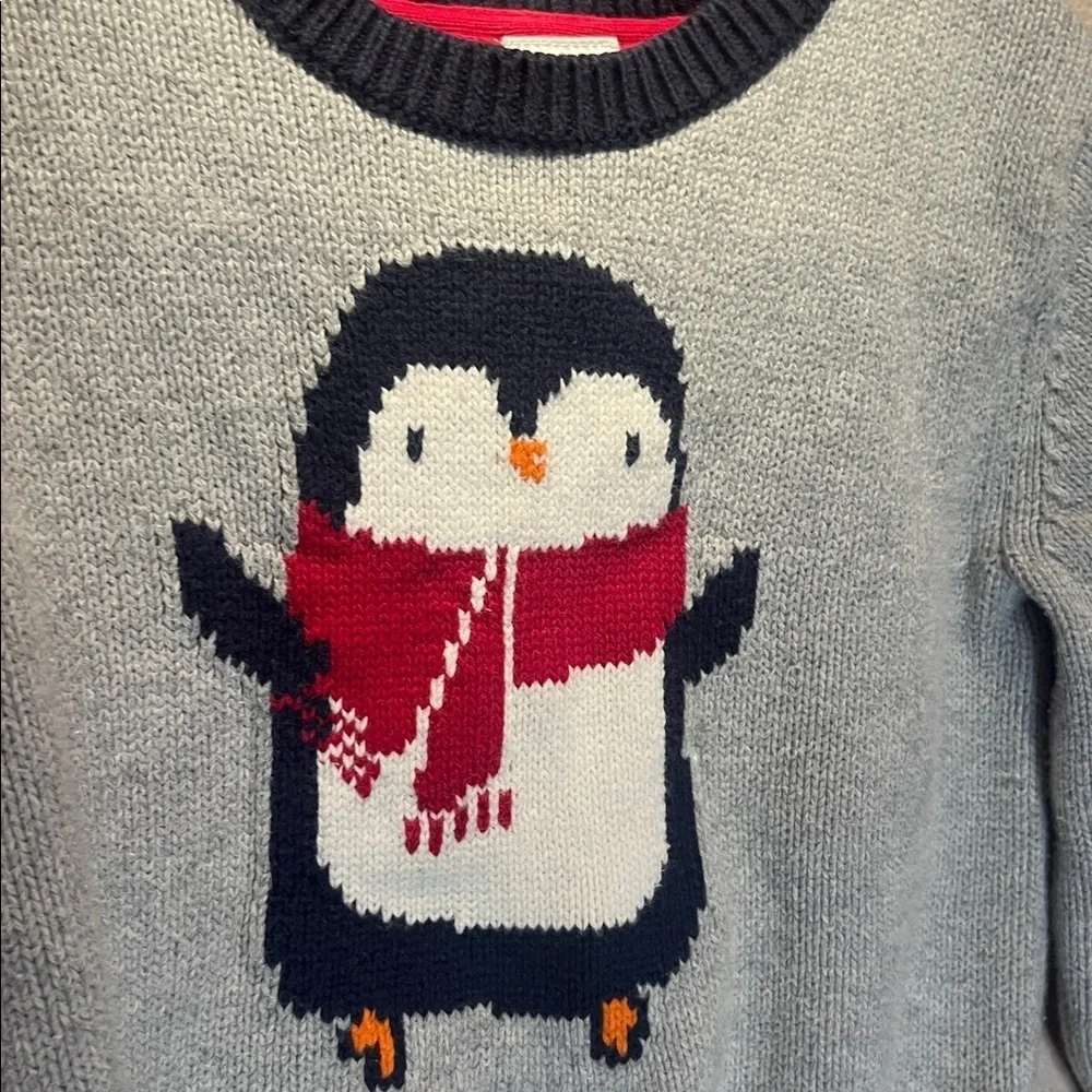 Gymboree Boy’s Penguin Sweater Cotton Size 18-24 Months